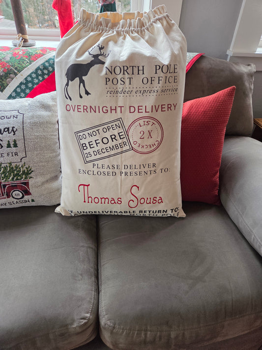 Personalized Santa Sack
