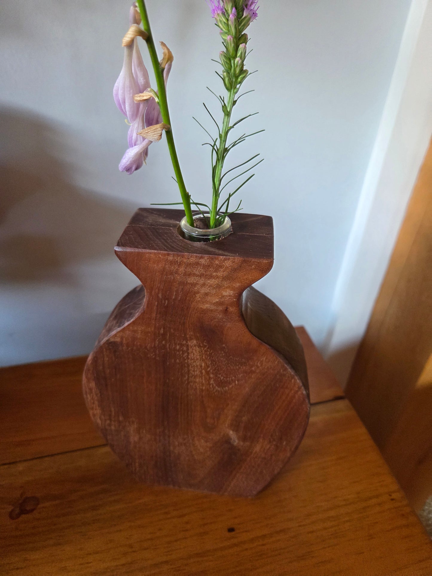 Walnut Vase