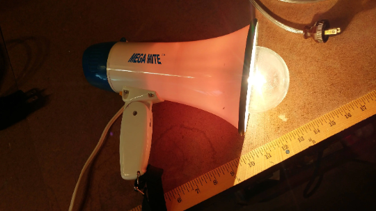 Megaphone Lamp