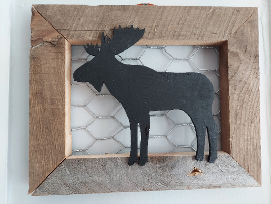 Barn Board frame decor