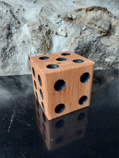 Large Wood Dice