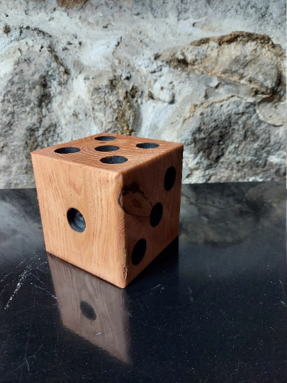 Large Wood Dice