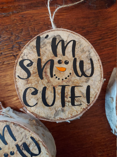 I'm Snow Cute Ornaments