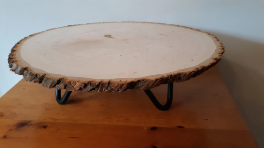 Pine Slab Centerpiece