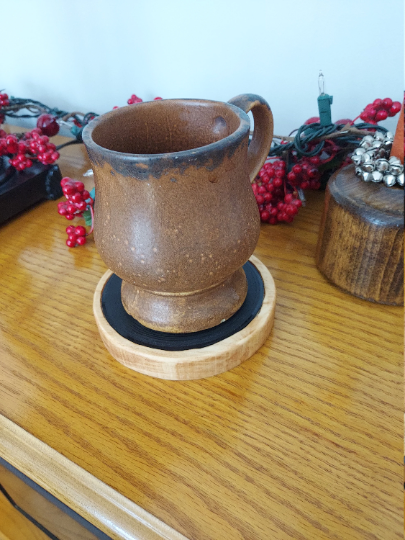 Record and Pine Coasters