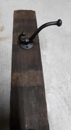 Barrel Stave Coat Rack