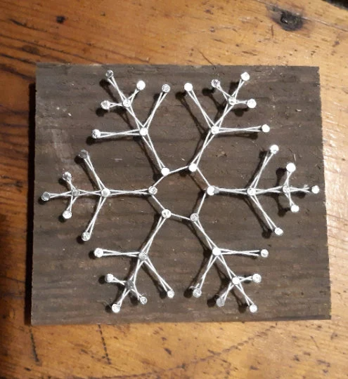 String Art Snowflake