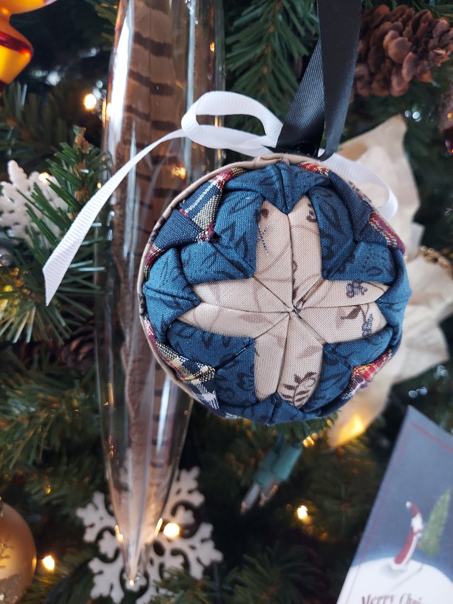 Quilted ornaments