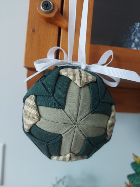 Quilted ornaments