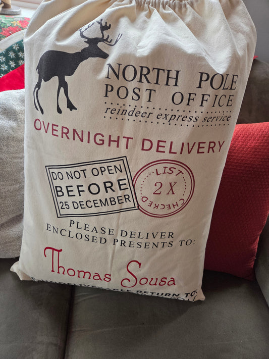 Personalized Santa Sack