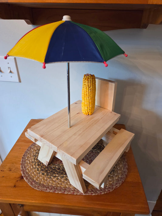 Squirrel Picnic Table