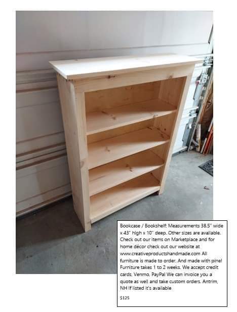 Pine Bookcase