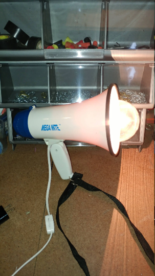 Megaphone Lamp