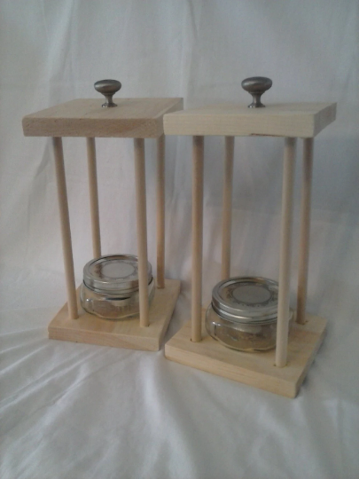 Wood Candle Lantern