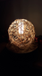 Wicker lamp shade