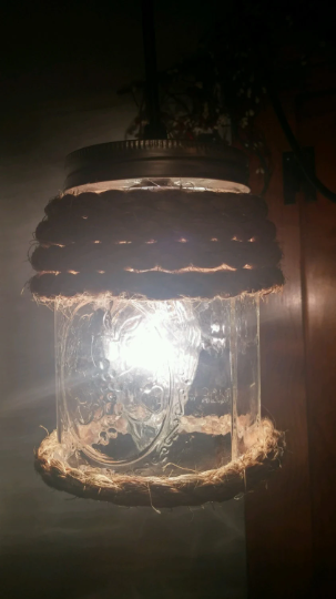 Mason Jar light