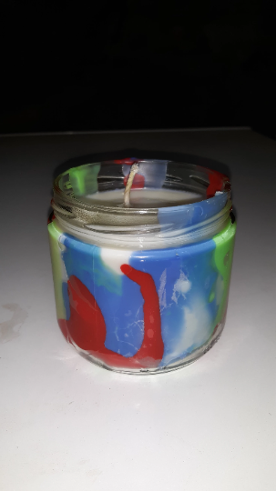 Tie Dye Soy candles