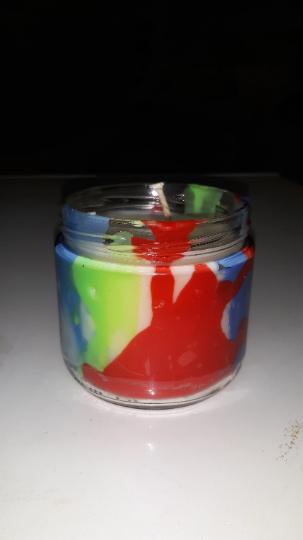 Tie Dye Soy candles