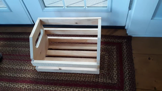 Pine Wood Crate