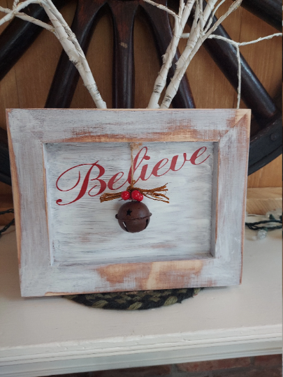 Wood Believe Sign