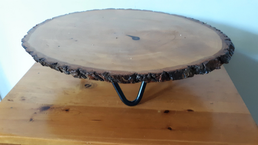 Pine Slab Centerpiece