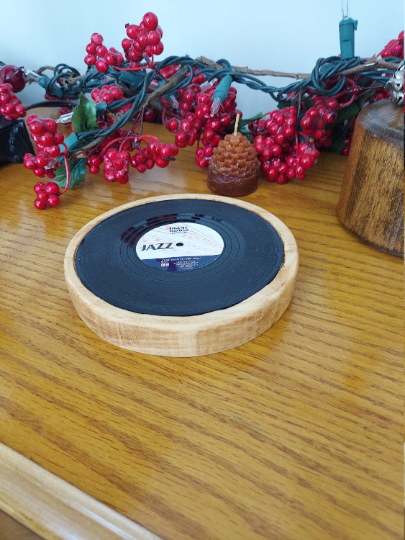 Record and Pine Coasters