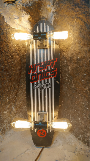 Skateboard light